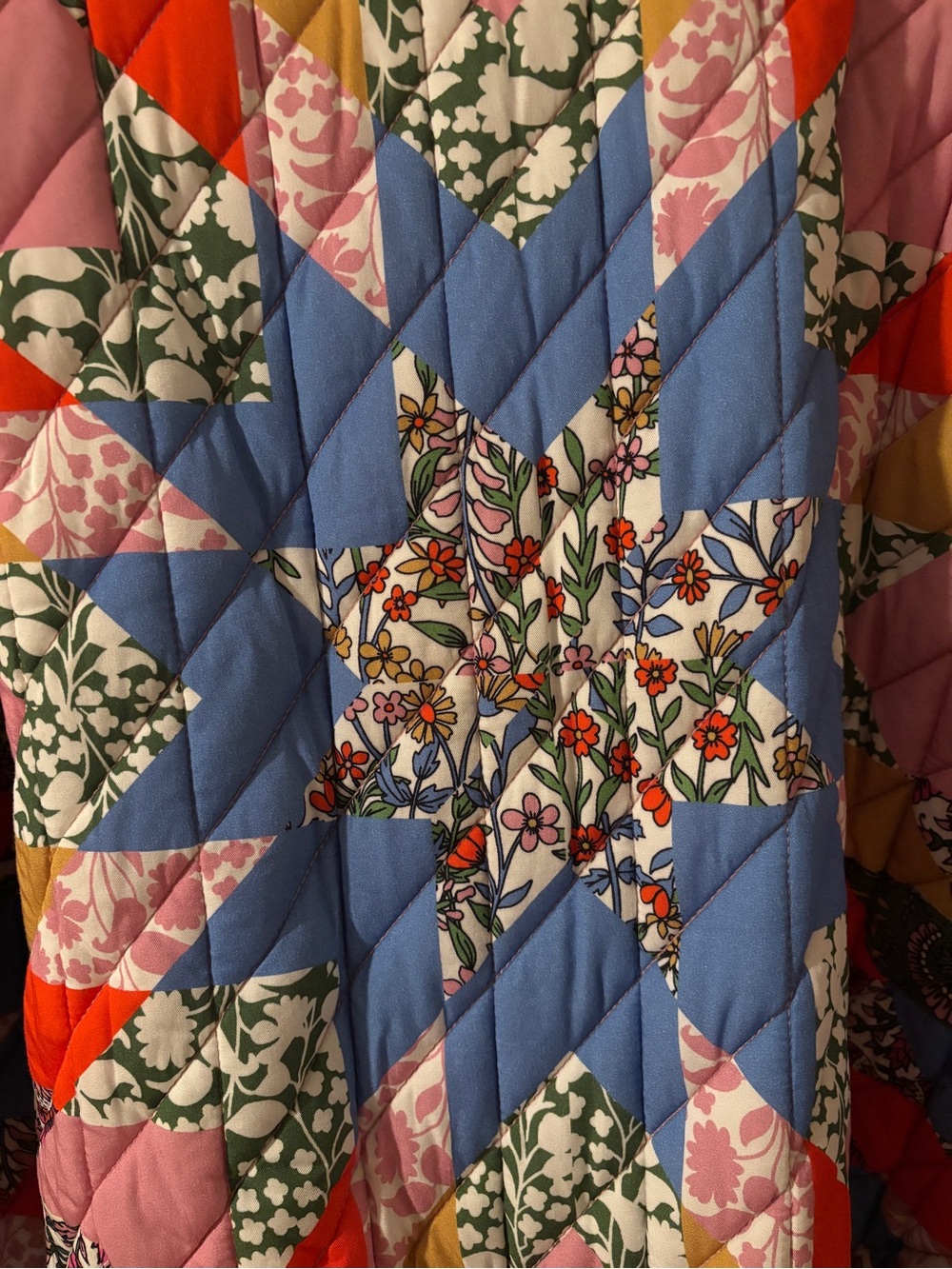 Boden quilted patchwork oversized jacket - Picture 6 of 10